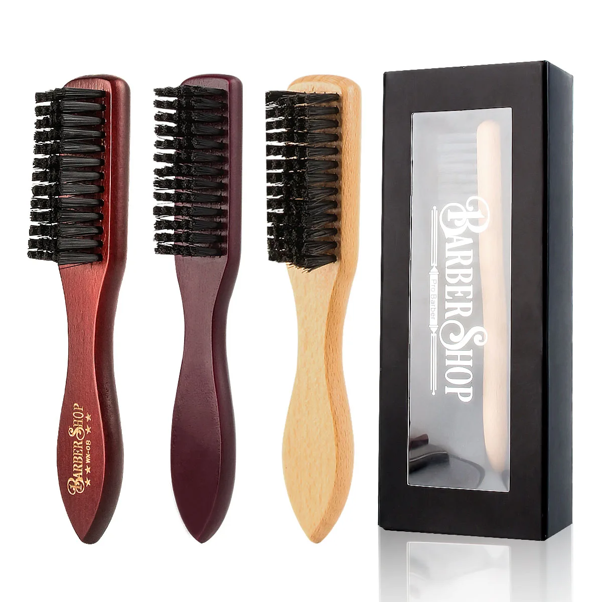 Портативная щетка из массива дерева