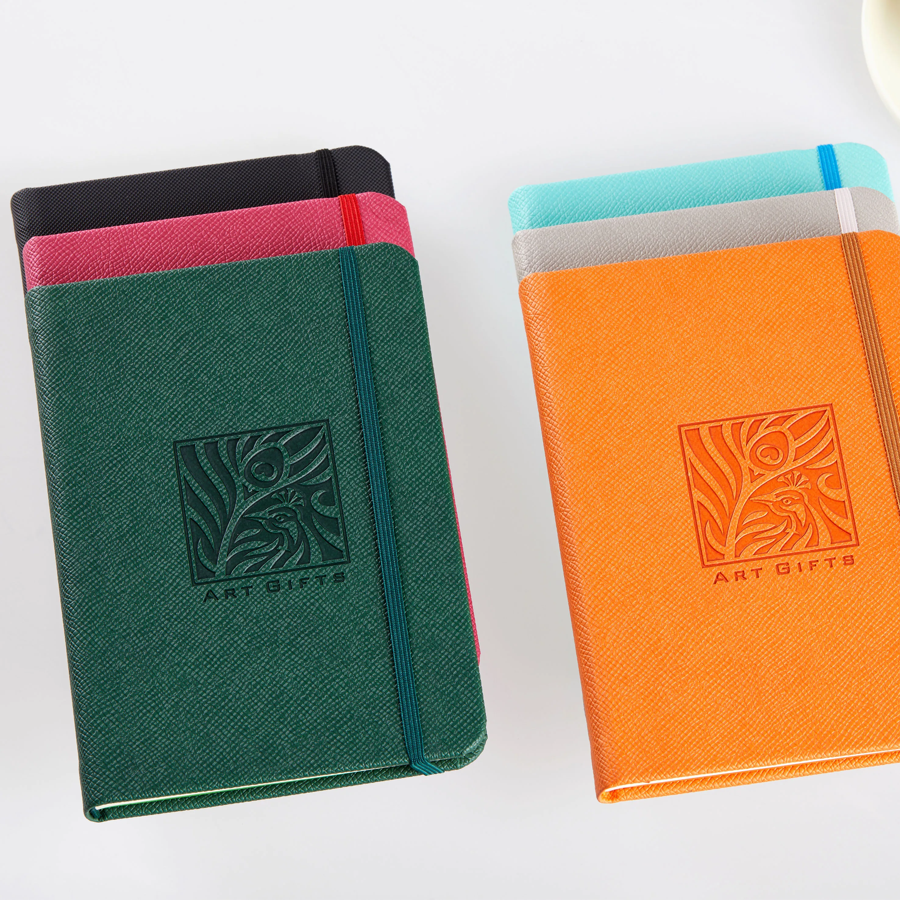 Waterproof Notepad Cover Planner Daily Gift Box Small Spiral Notebook PU Journal Dairy for Girls Opp Bag Promotion Offset Paper