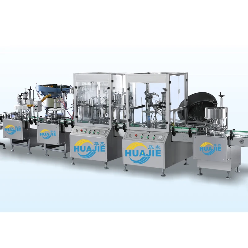 HUAJIE fully automatic aerosol filling machine
