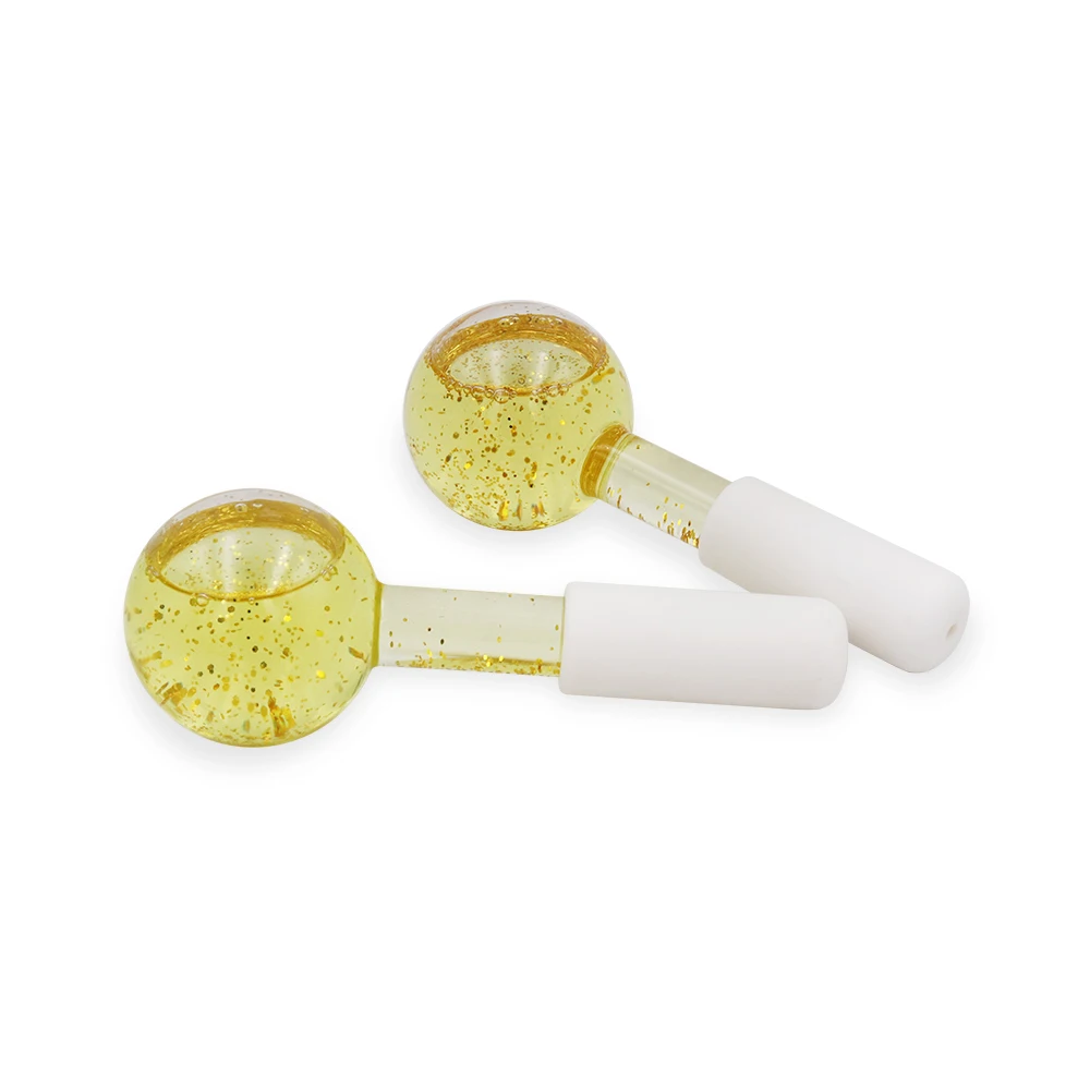 Лидер продаж, инструменты для массажа лица, шарики для хоккея с шайбой, энергетическое охлаждение, магические шарики для глаз, для лица и шеи