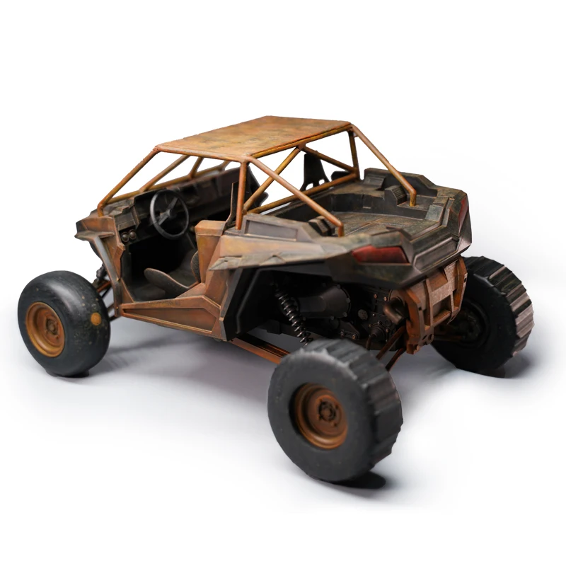 In stock sand offroad buggy car diorama 1/12 scale model cars for action figure