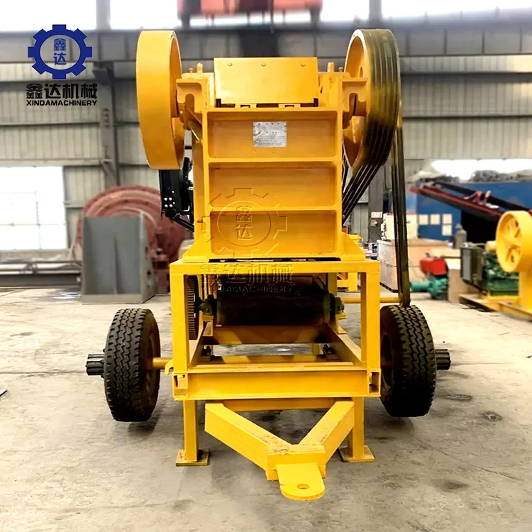 Small Mobile Stone Crusher with Quality Guarantee Best  Price For Sale Rock Stone Crusher Machinery