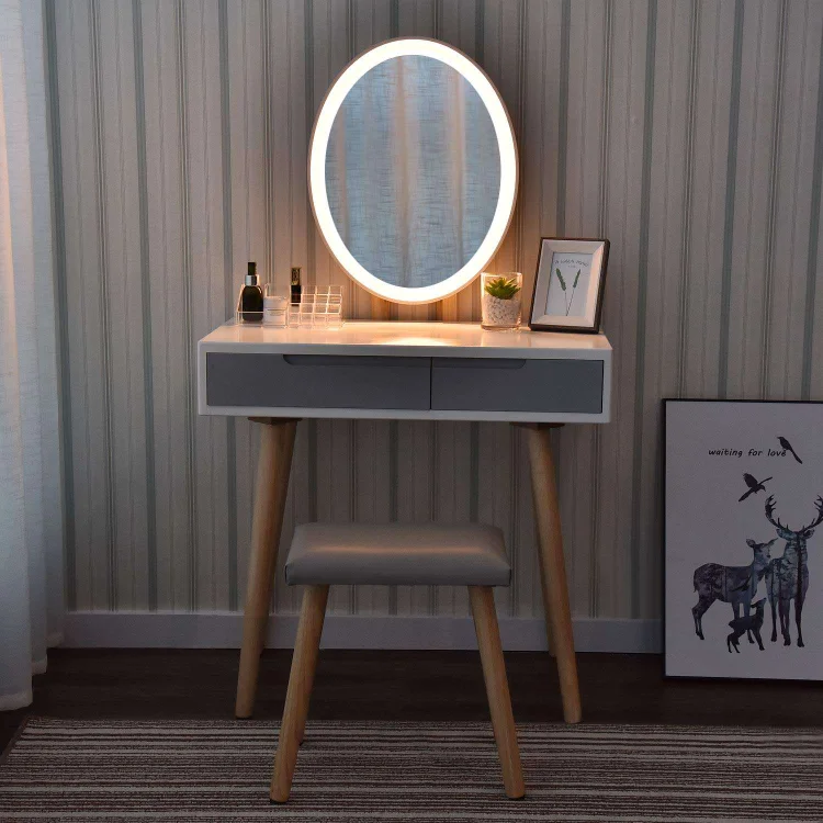 SZT-14 Bedroom dressing table modern minimalist storage cabinet integrated ins modern luxury dressing table