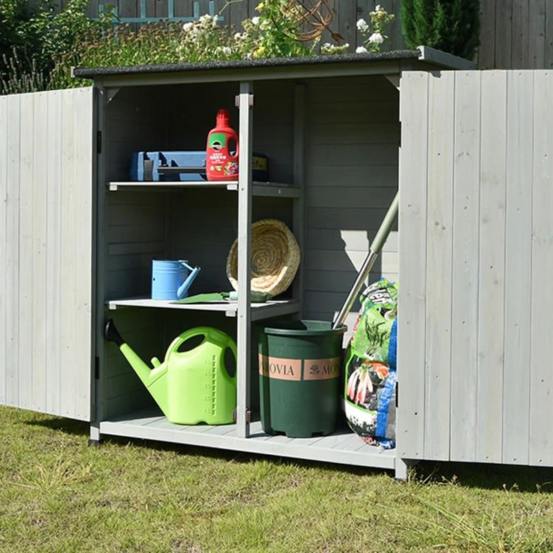 Wholesale Customized Wooden Storage Shed Vintage Garden