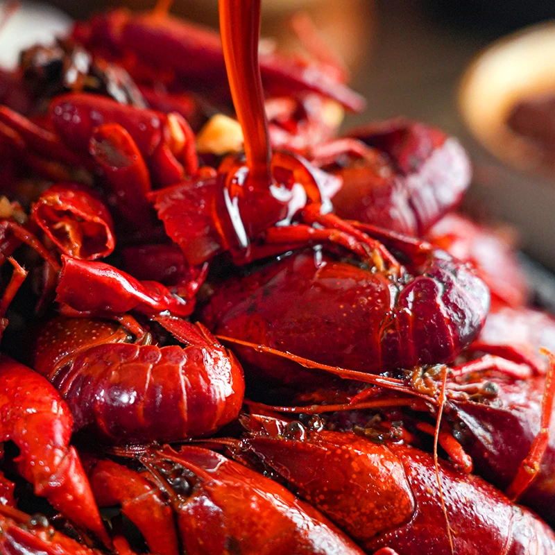 Factory Halal Food Garlic Mild Spicy Sauce Seasoning Condiments Chili Sauce Spicy Condiments Flavor Crayfish Seasoning