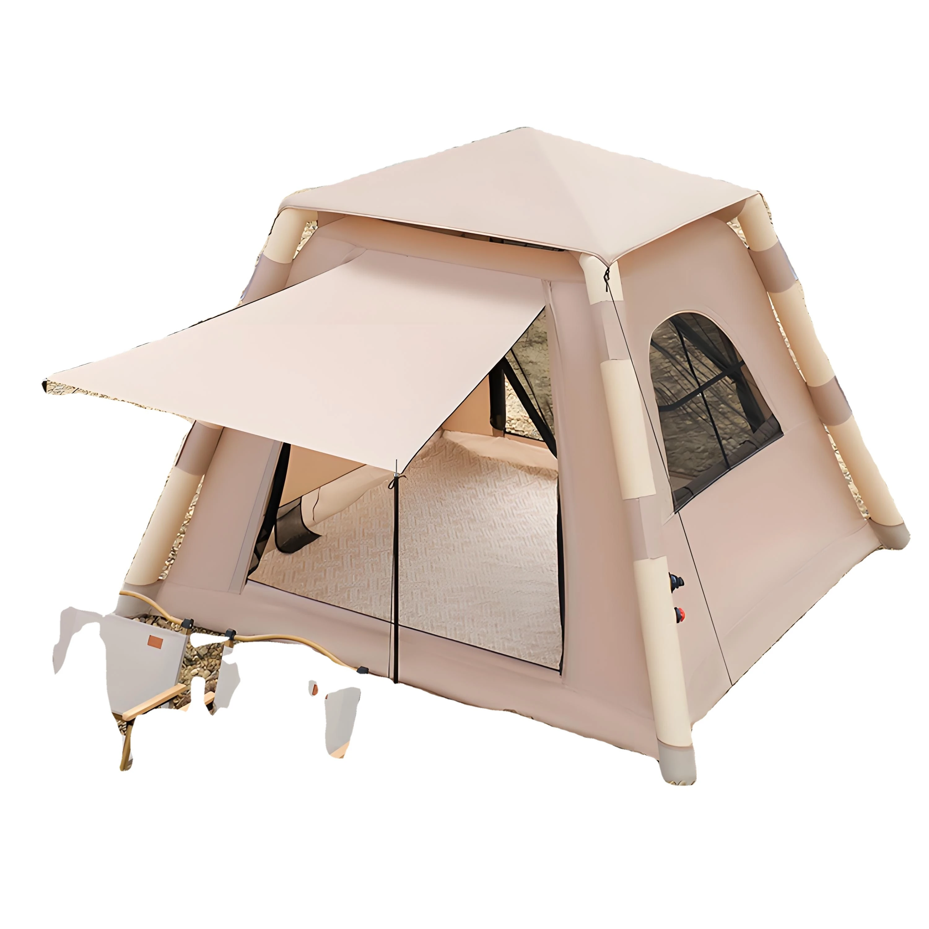 2-5 people china inflatable tent outdoor tentes camping en plein air oem inflatable tent for camping