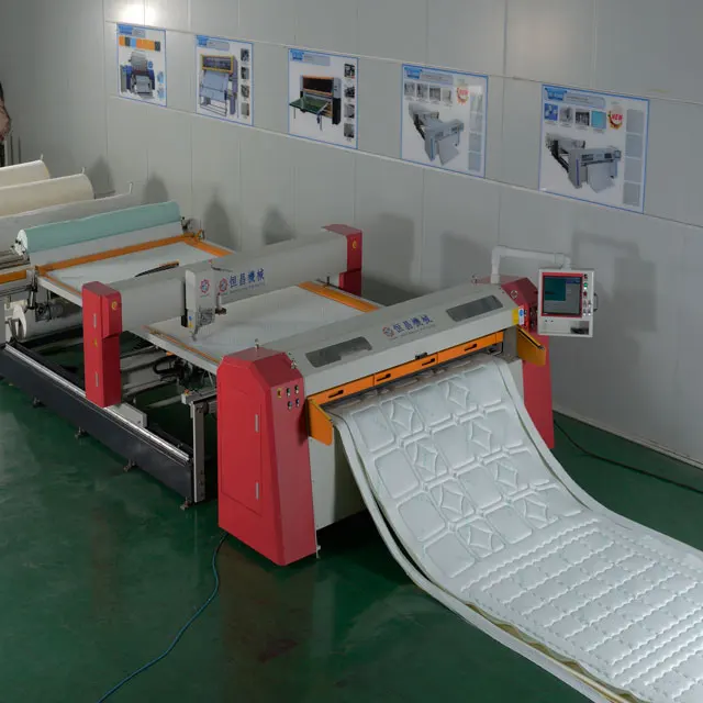 High efficiency, simple and continuous automatic Quilting Machine with single needle