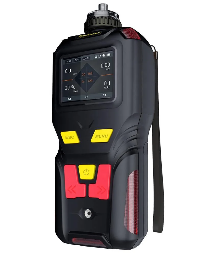 MS400-2 Portable Pump Two in One Gas CH2O/NO Gases Alarm Detector