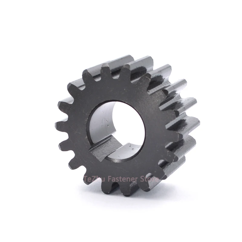 1pc 22T-30T 2M Spur Gear 45# Steel 23 24 25 26 27 28 Teeth Drive Flat Keyway Bore 12/14/15/16/17/18/19/20//-32mm