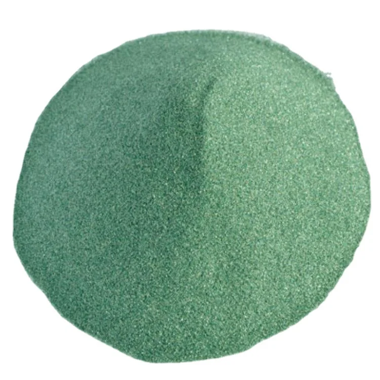 Высокопрочный зеленый порошок из карбида кремния для наждачной бумаги из карбида кремния, абразивный порошок из карбида кремния
