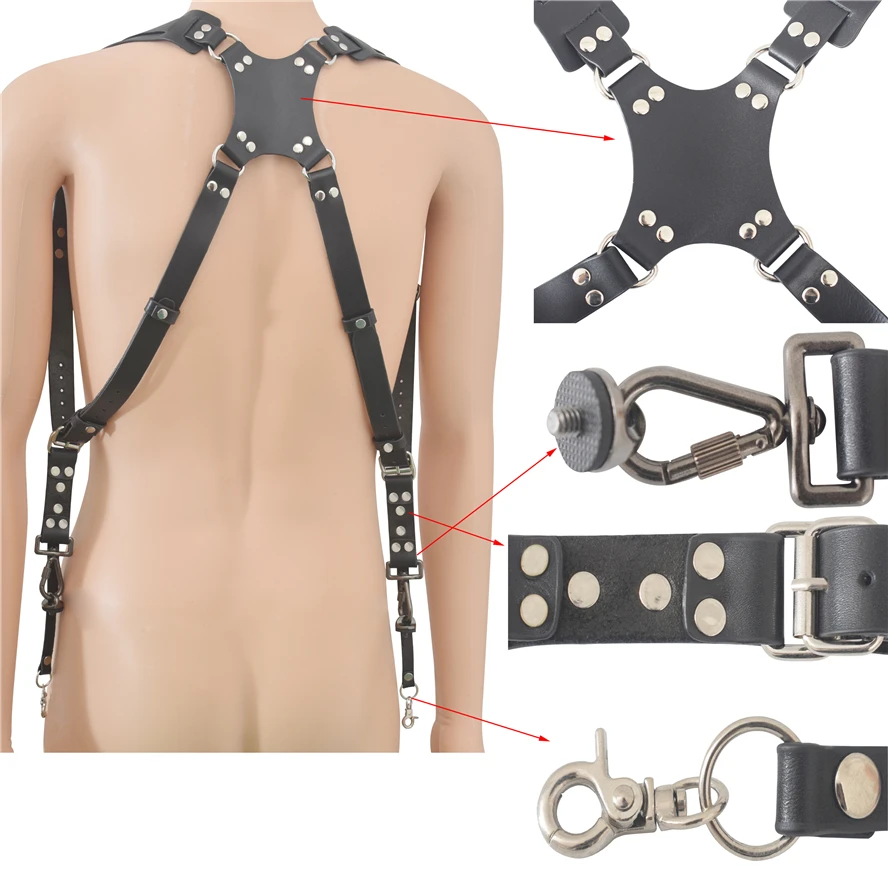 wholesale custom logo photography accessories photo single double camera strap leather for cannon nikon sony camera