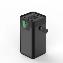 Quick Charge Support Flashing light 50000mah 18650 Lithium Battery camping power storage station