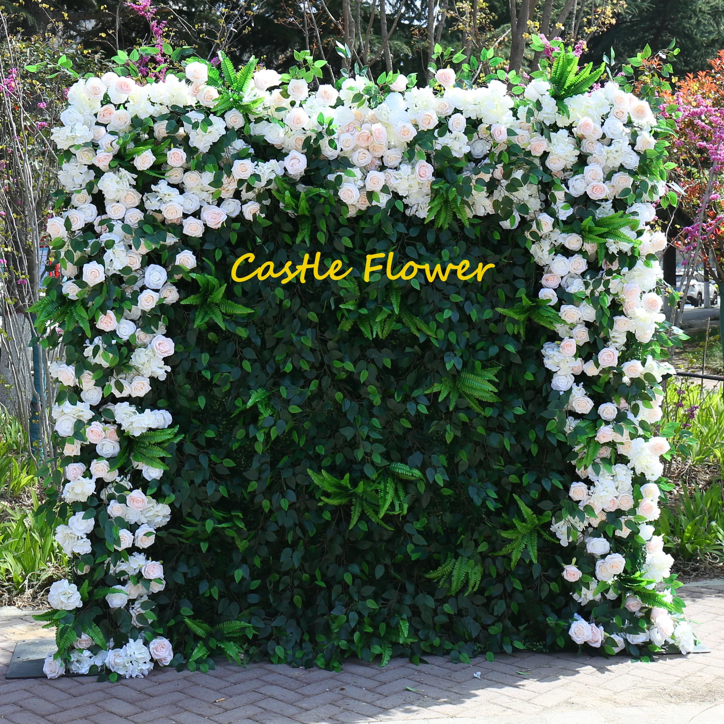 8 футов x 8 футов, рулонная трава, Настенный декор, горячая распродажа, искусственное растение на стену, высокое качество, зеленая трава, фон на стену для мероприятий, Свадебный декор