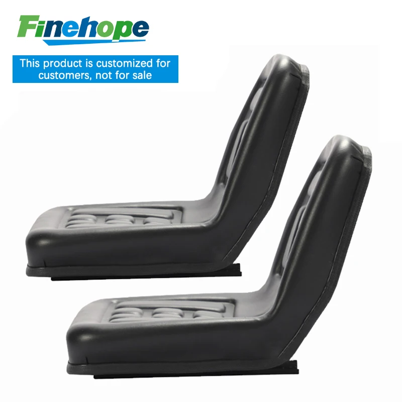 PU Polyurethane Mower Tractor Lawn Garden Forklift Truck Driver Seat China Manufacturer Metal Steel Truck Decks Ride-on Fairway