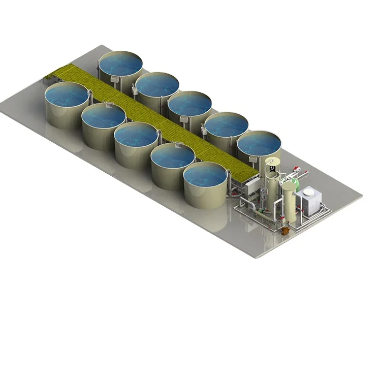 recirculating aquaculture system  fish farming equipment ras system aquaculture water recirculation system in aquaculture