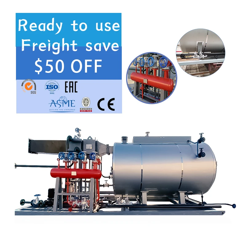 CJSE Hot selling wns series automatic oil gas hot water boiler natural gas fired industrial for heating industry