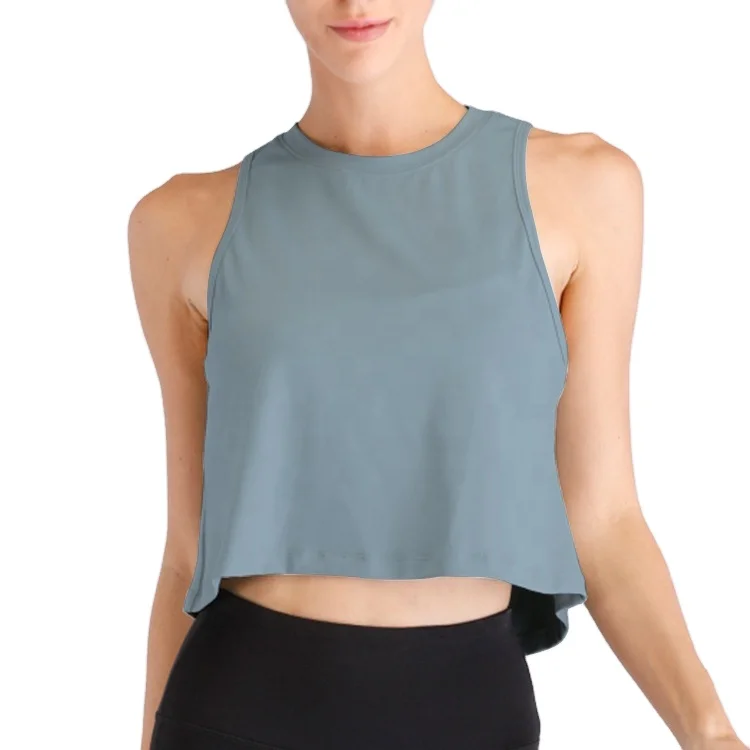 
Jiadi Crop Top Ladies Custom Printing Fitness Women Yoga Top Sports Workout Crop Crop 