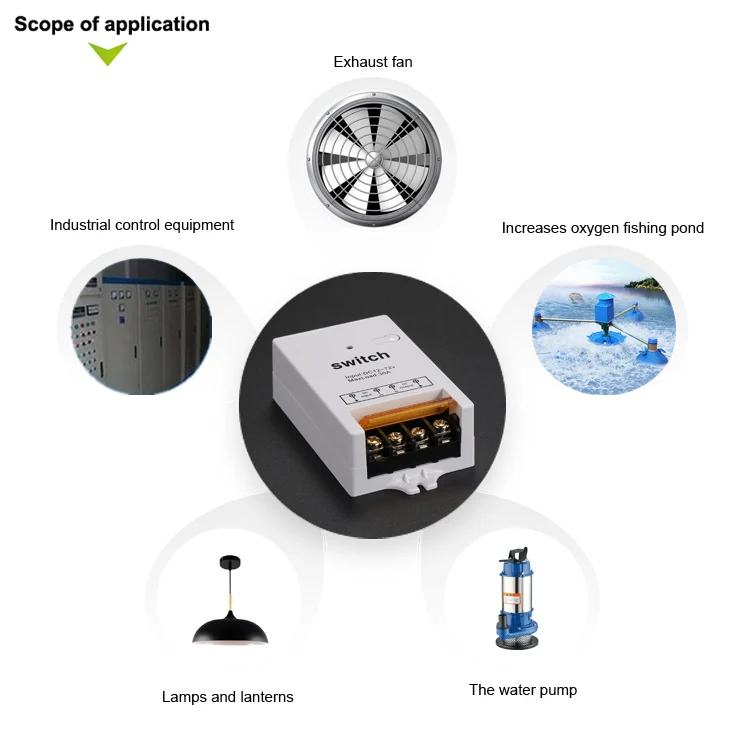 switch manufacturers custom 40A 433MHz RF Transmitter Remote Controls with DC 12V 72v 1CH Relay Receiver Module Wireless Switch