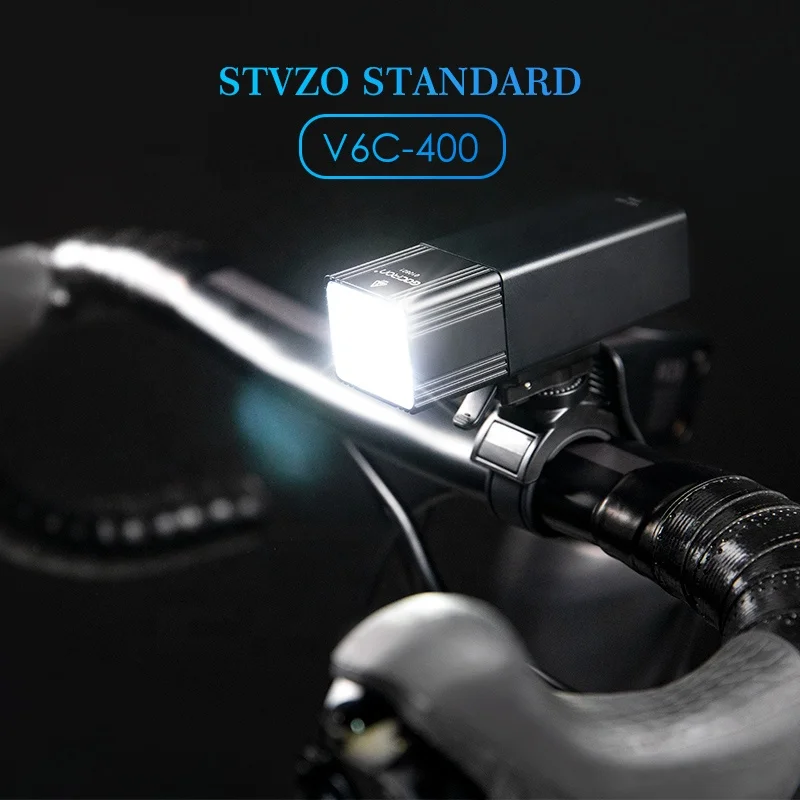 Gaciron V6C 400Lumen Led Bike Flashlight / LED Bicycle Flashlight Light For Bike