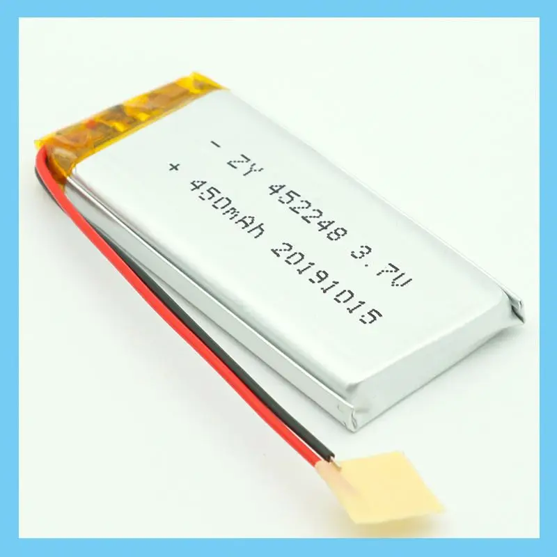Li-Ion 452248 3.7V 450mAh 1.67Wh Lithium Ion Polymer Battery For Smart Watch