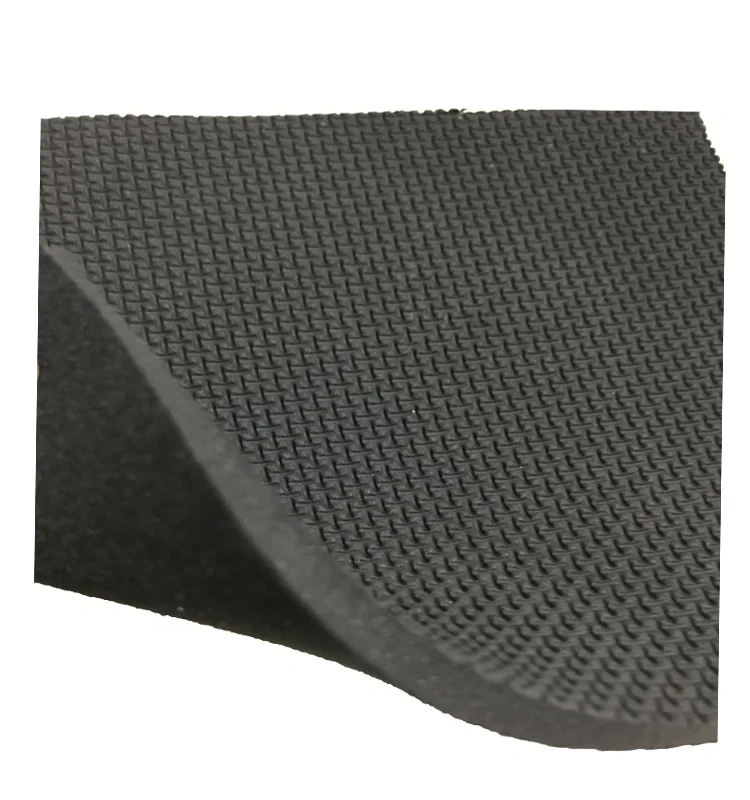 2022 hot High Elastic High Friction Neoprene Rubber Sheet Fabric with Cloth Insertion