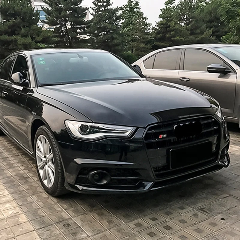 A6 or S6 C7.5 Front bumper fcaelift Audi RS6 BodyKit to A6 S6 C7.5 Car Bumper With grill Car bodykit  2015 2016 2017 2018