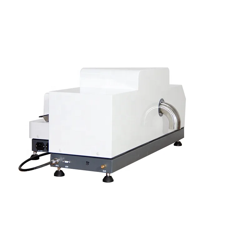 Dry full-automatic laser particle size analyzer capable of controlling feeding by computer