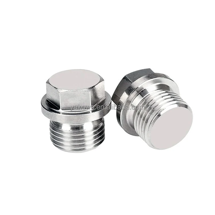 Прямые продажи с фабрики M6 ~ M36, нержавеющая сталь, Pip, масляные заглушки, винты с шестигранным фланцем, резьбовые винты