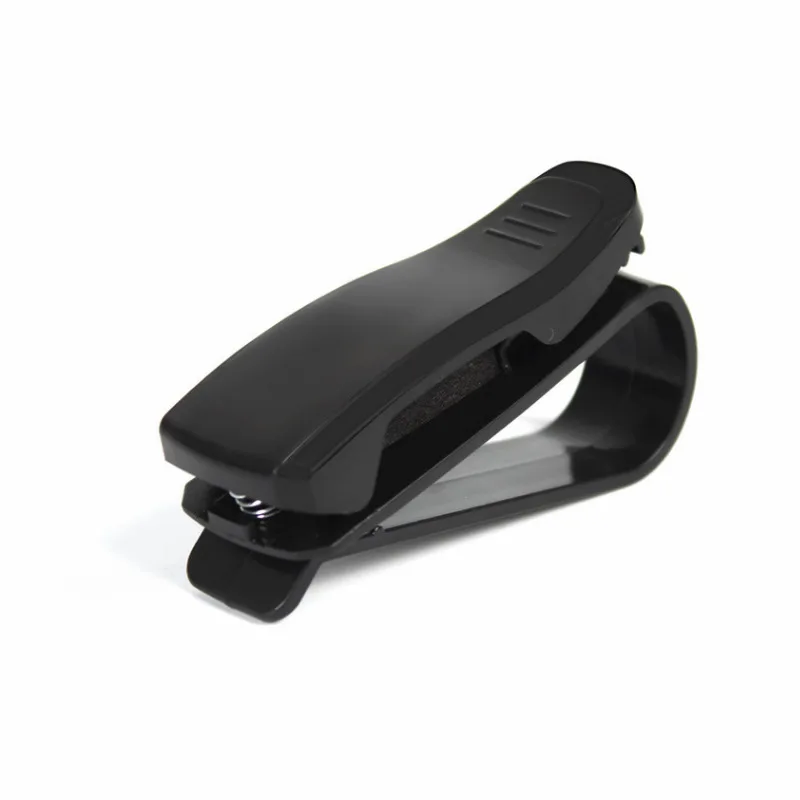 Black S Type Creative Multifunctional Car Interior Glasses Sunglasses Holder Business Card Holder Clips