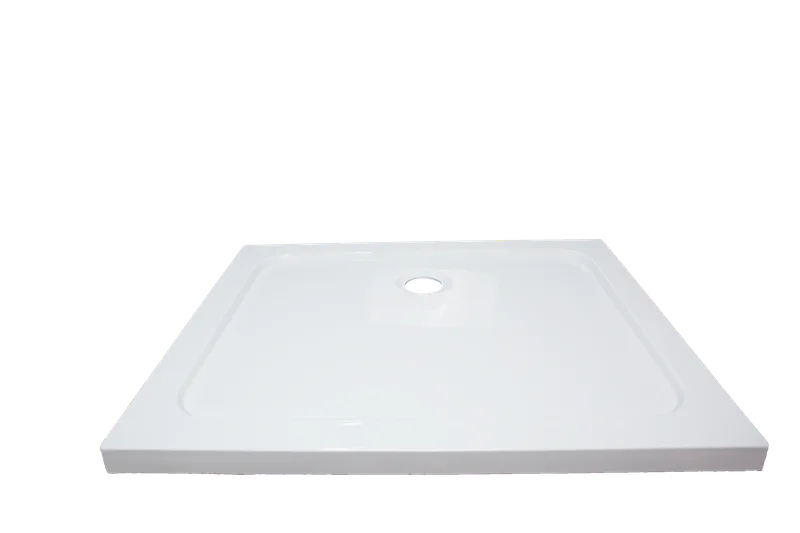 Most Popular Bathroom Granite Portable Flat Resin Fiberglass 600x600/70x70 Acrylic Shower Tray