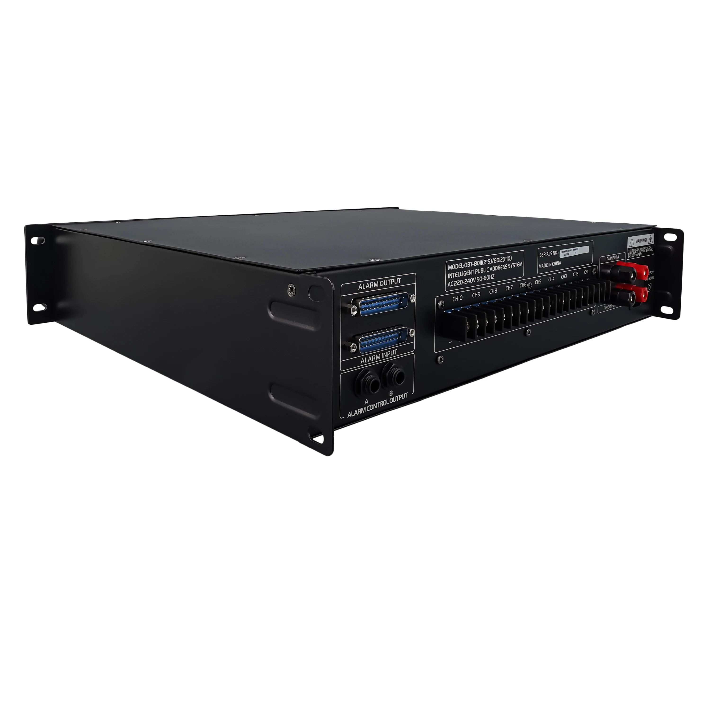 OBT-8012 4x2 Remote Control Digital Optical Toslink Audio Fiber Optic Matrix Controller