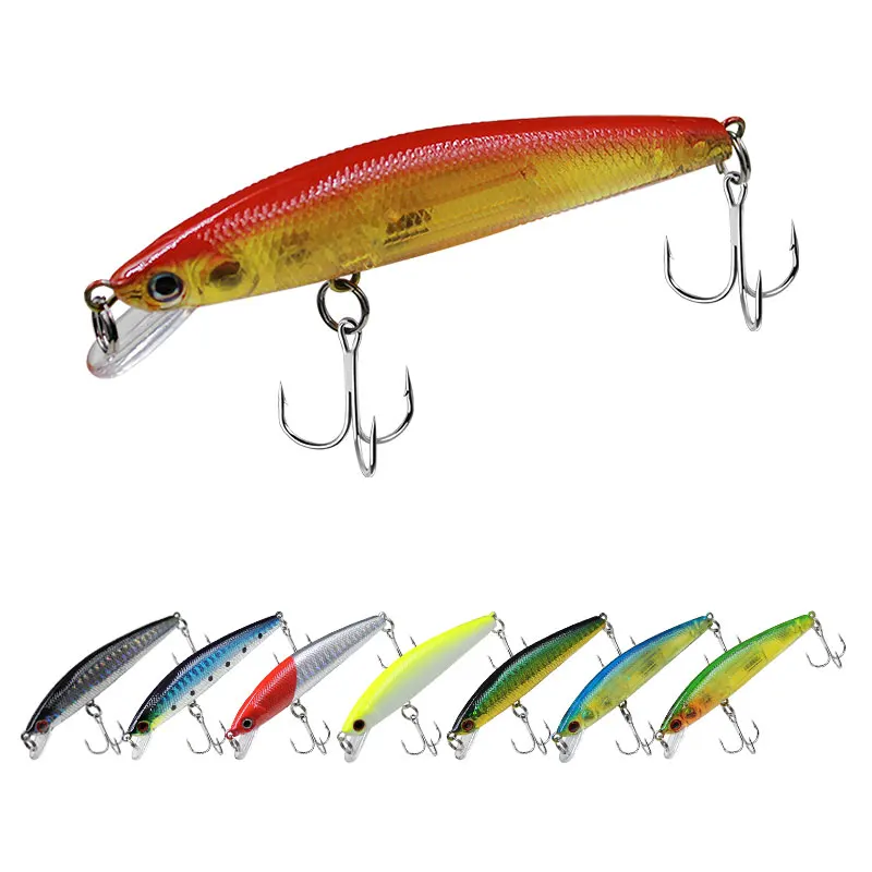 OEM 7.5g 85mm minnow fishing lure trout articulos de pesca best freshwater swim bait top water hard lures minnow floating