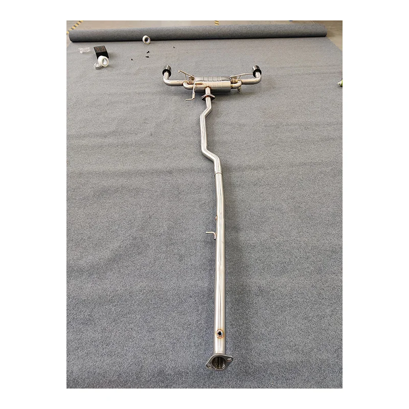 High Performance Stainless Steel Valvetronic Exhaust Catback System For Mitsubishi Lancer- Exhaust pipes