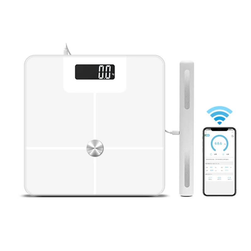 8 датчиков умные весы измерения жира тела размером ноги руки renpho Весы Смарт bmi цифровые анализатор