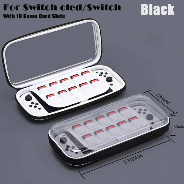 Для Nintendo Switch NS OLED сумка для хранения портативный водонепроницаемый игровой консоли Органайзер чехол информацию о емкости карты противоударный аксессуар