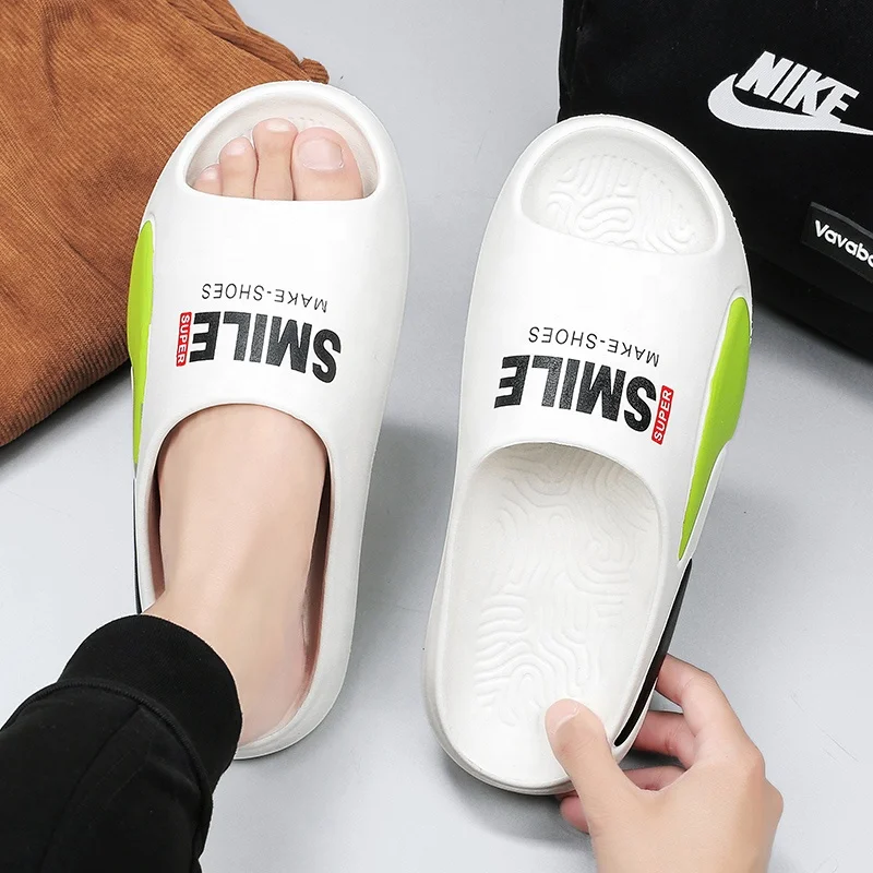 Wholesale men summer plush sandal EVA unisex clogs beach slippers for mans casual slippers