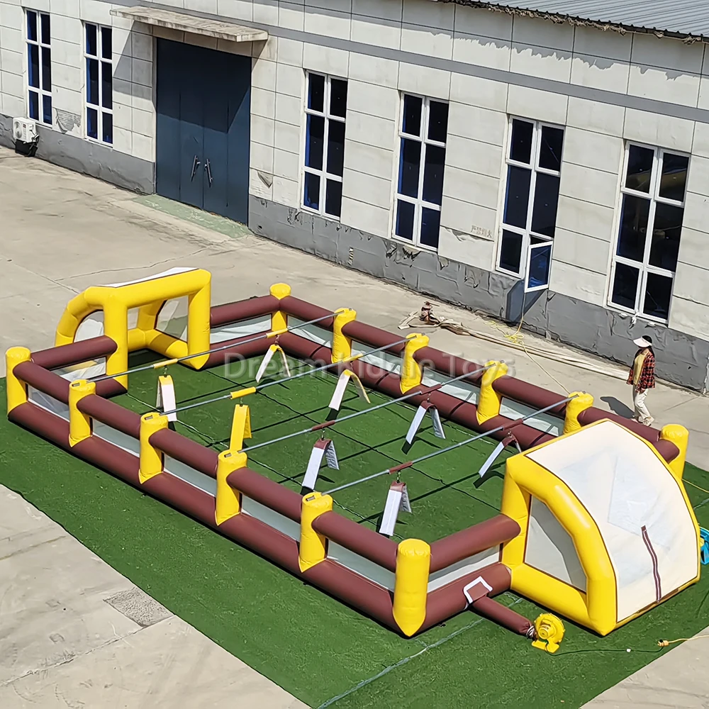 Unisex Vinyl bumper ball arena Inflatable Soccer arena Interactive carnival Sport Games bouncers Outdoor Playgrounds for kids