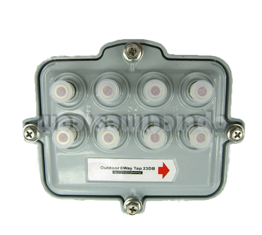 CATV производство Китай открытый 8-канальный видеорегистратор нажмите водонепроницаемый багажник сплиттер