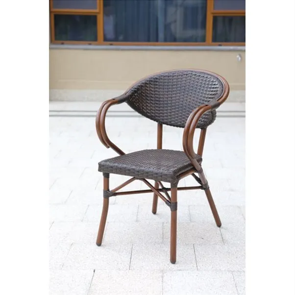 
JS HD672 Youya cheap patio furniture round 6 seater garden rattan table and chairs for bistro set 