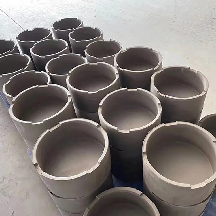 New type cordierite mixed mullite crucible sagger tray