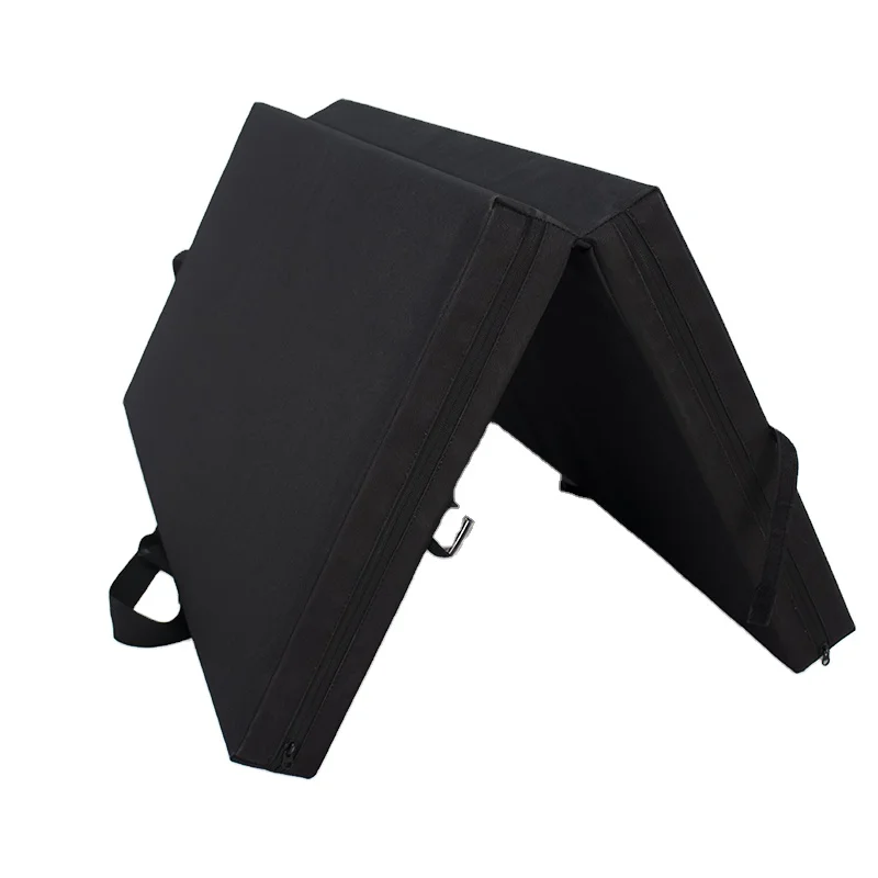 Manufacturer Outdoor Climbing Crash Pad Climbing Boulder mat folding gymnastic floor mats for fitness