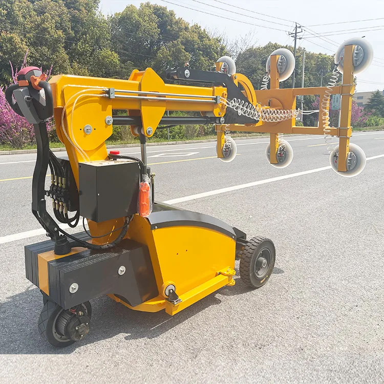 Free Delivery! 600kg Electric Glass Lifter Vacuum Telescopic Compact Lift Installation Vehicle
