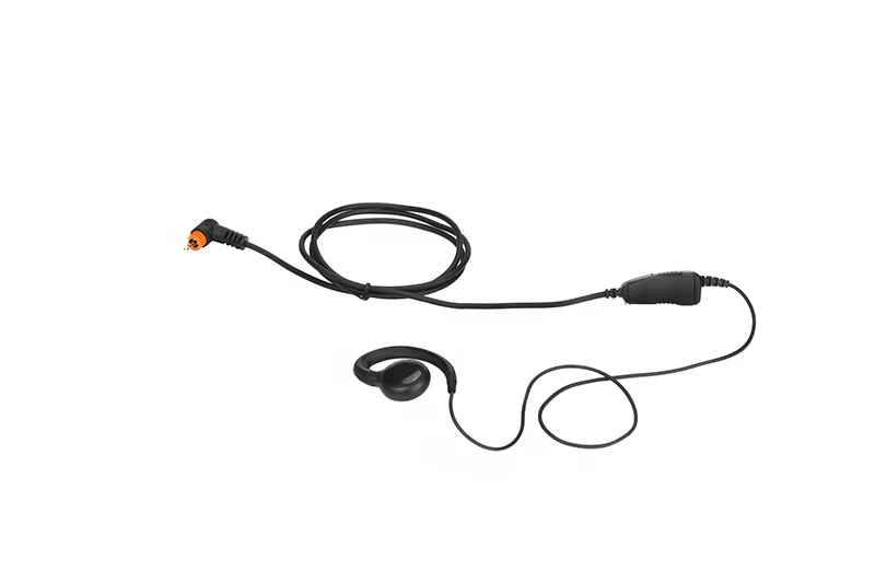 RISENKE AC81 two way radio, transparent container plastic air cylinder security headset for sepura