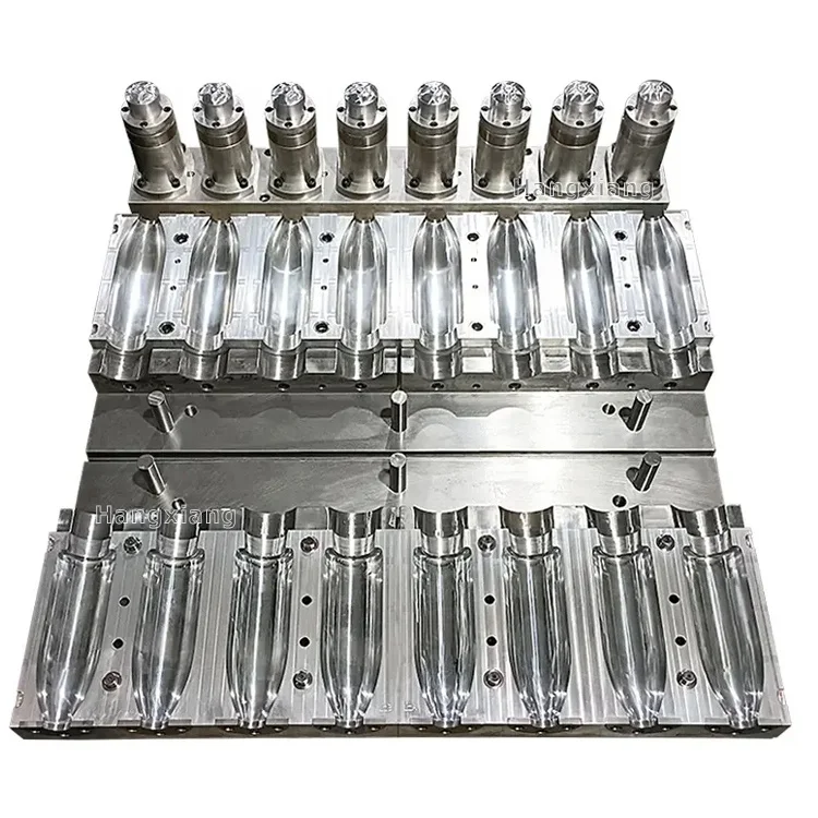 Automatic PET Plastic Water Bottle Blowing Mould 8 Cavity 600 ml PET Bottle Mold Matching Different Brand of Blowing Machine