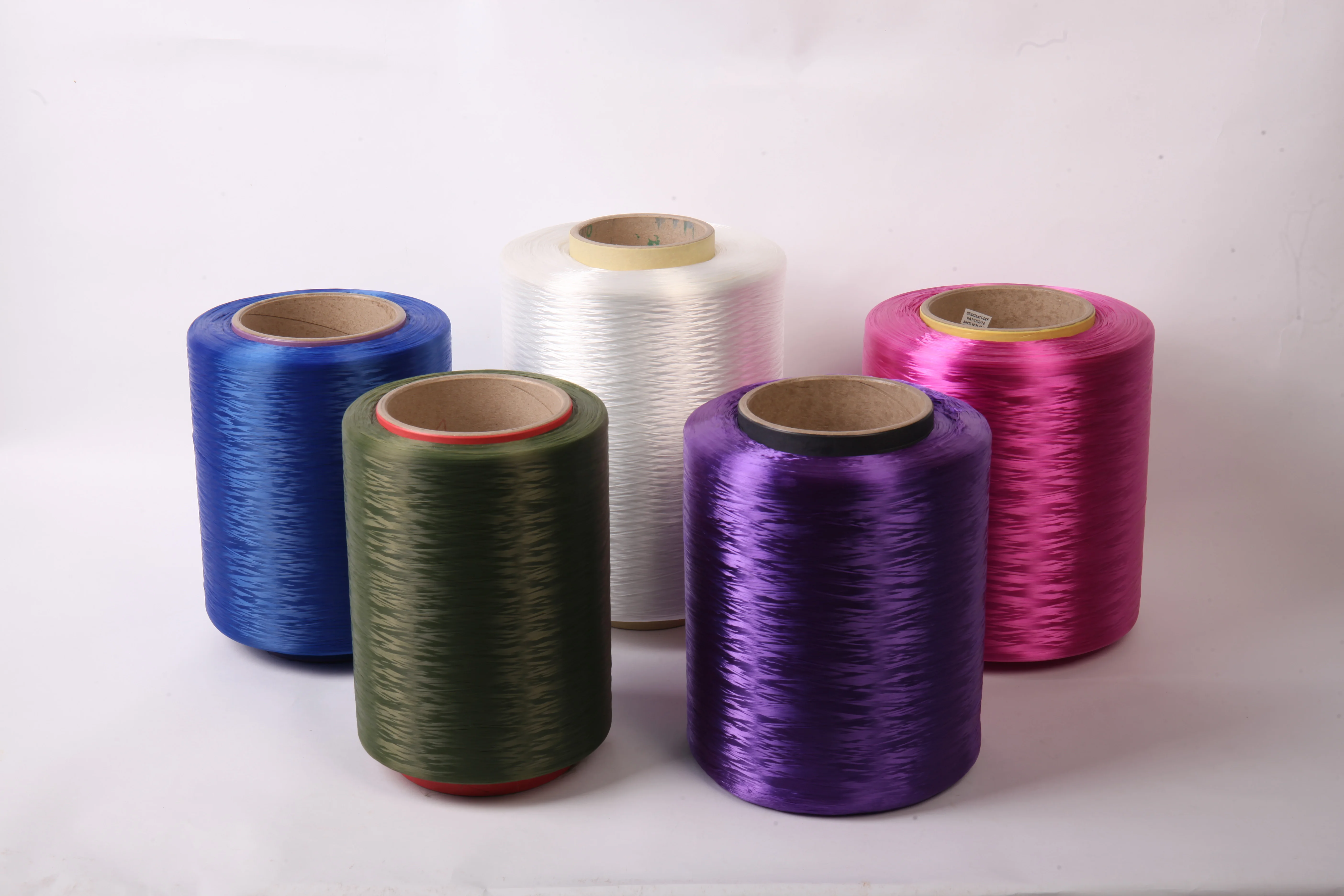 recycle polyester yarn fdy high tenacity 210D 250D 300d 420D 500D 630D 840D 1000D