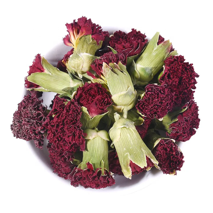 Wholesale Natural Food Coloring Dried Carnation Flower Tea Kang Nai Xin