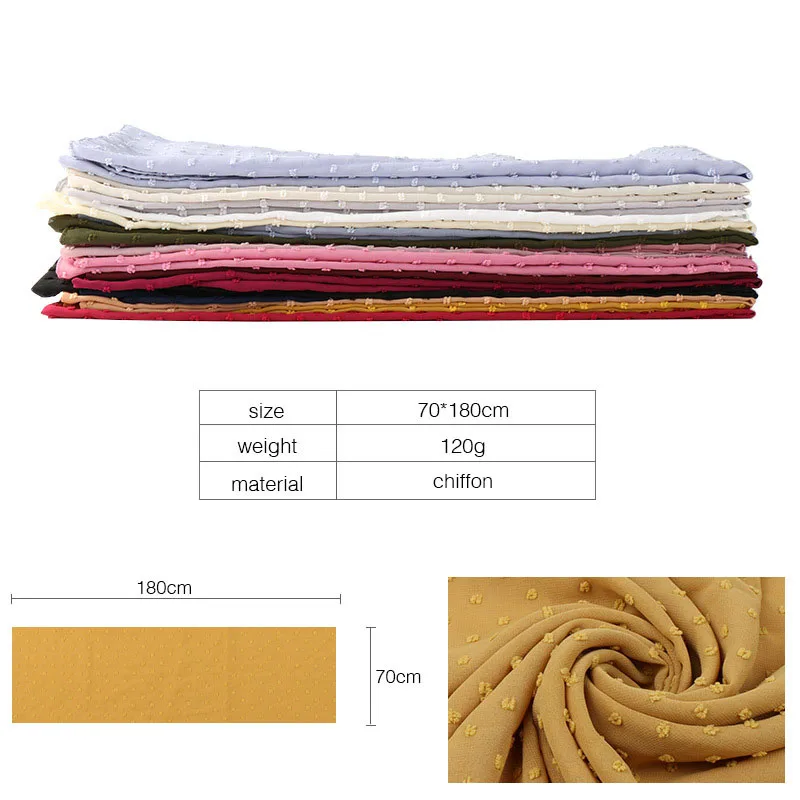 Ready to ship hijab supplier ethnic scarves shawls autumn winter malaysia women chiffon hijab scarf