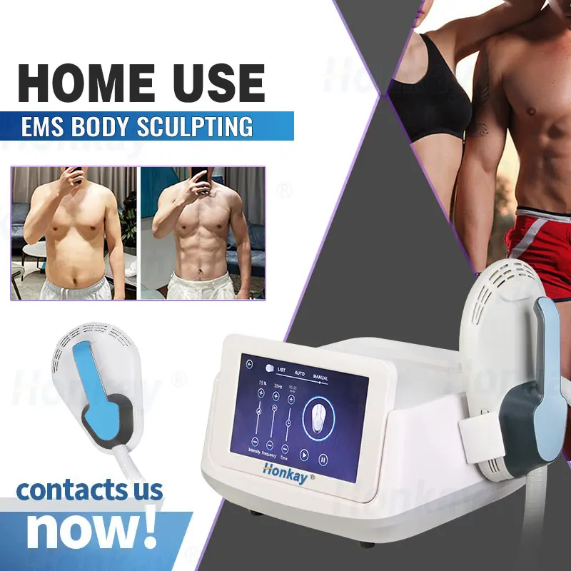 High Quality Portable Ems Muscle Stimulator Beauty Machine Ems 7 Tesla Science Shaping 1 Handle Body Sculpting Machine