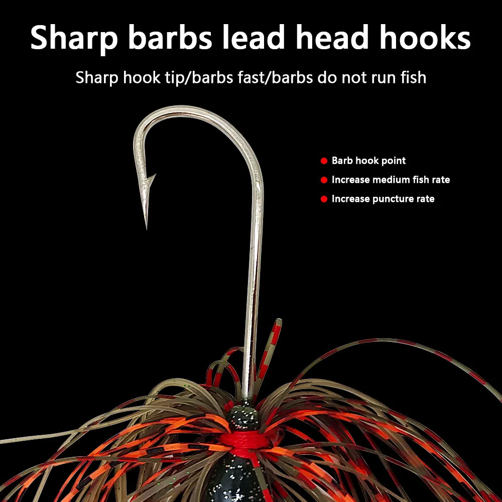 Composite glitter bait Hooker Luia bait Spin compound glitter lure Luia bait