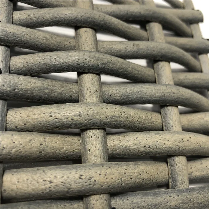 Plastic wicker of outdoor furniture use